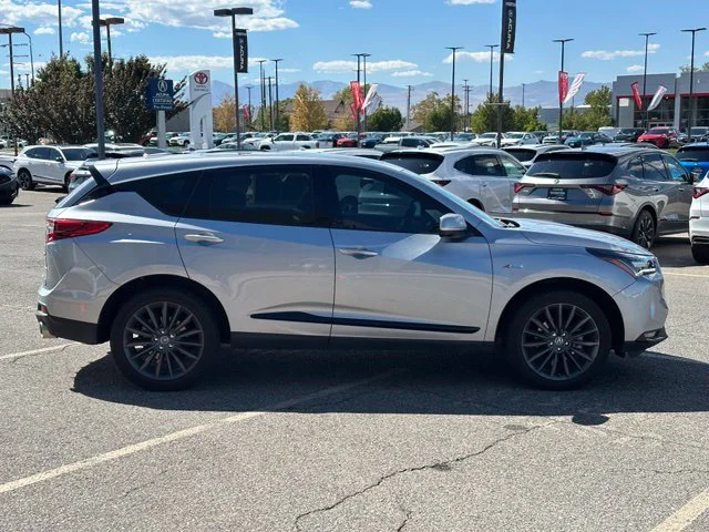 Used 2024 Lunar Silver Metallic Acura SH-AWD A-SPEC ADV image 8
