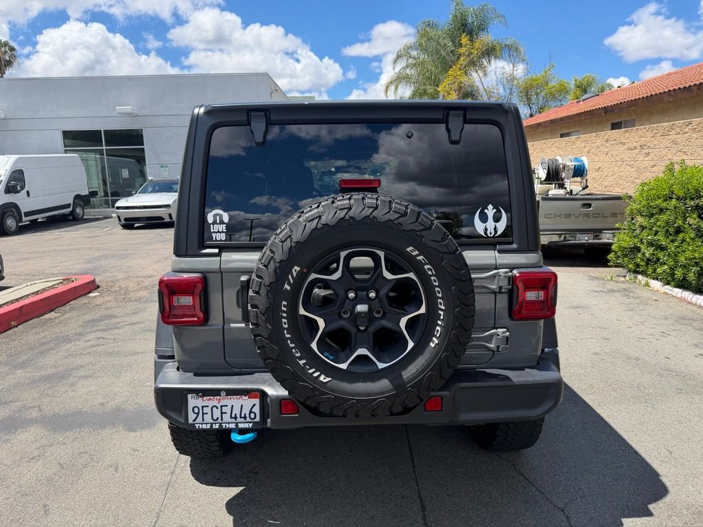 Used 2023 Gray Jeep Rubicon 4xe image 13