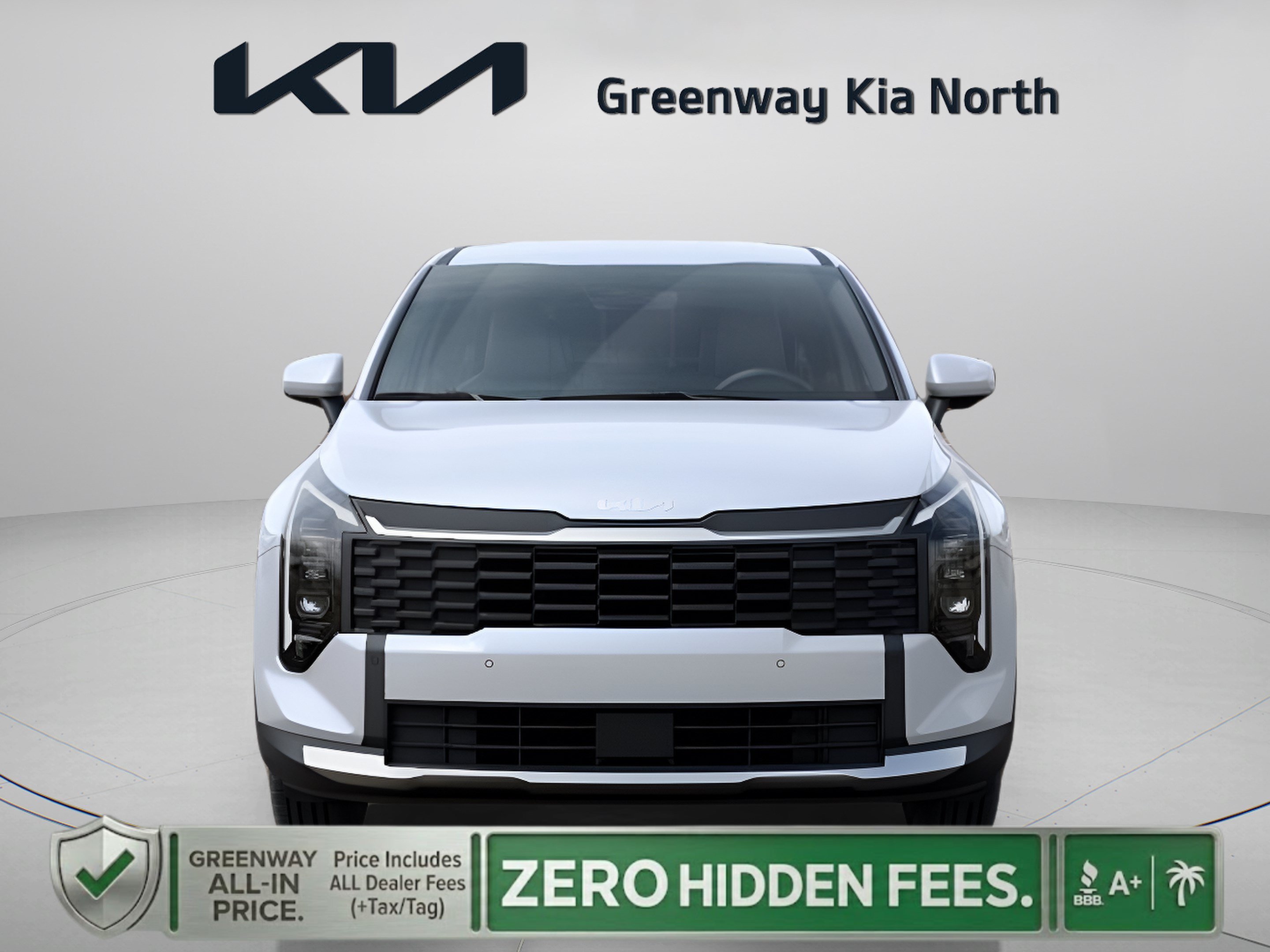 New 2026 Glacial White Pearl Kia LX image 2