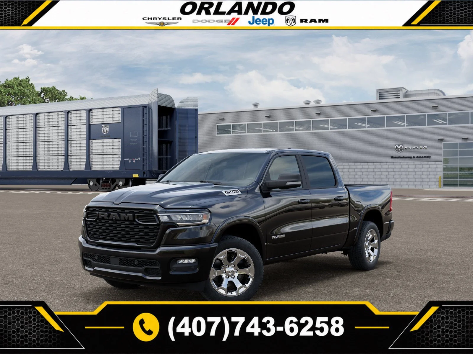 New 2026 Diamond Black Ram Big Horn/Lone Star image 1