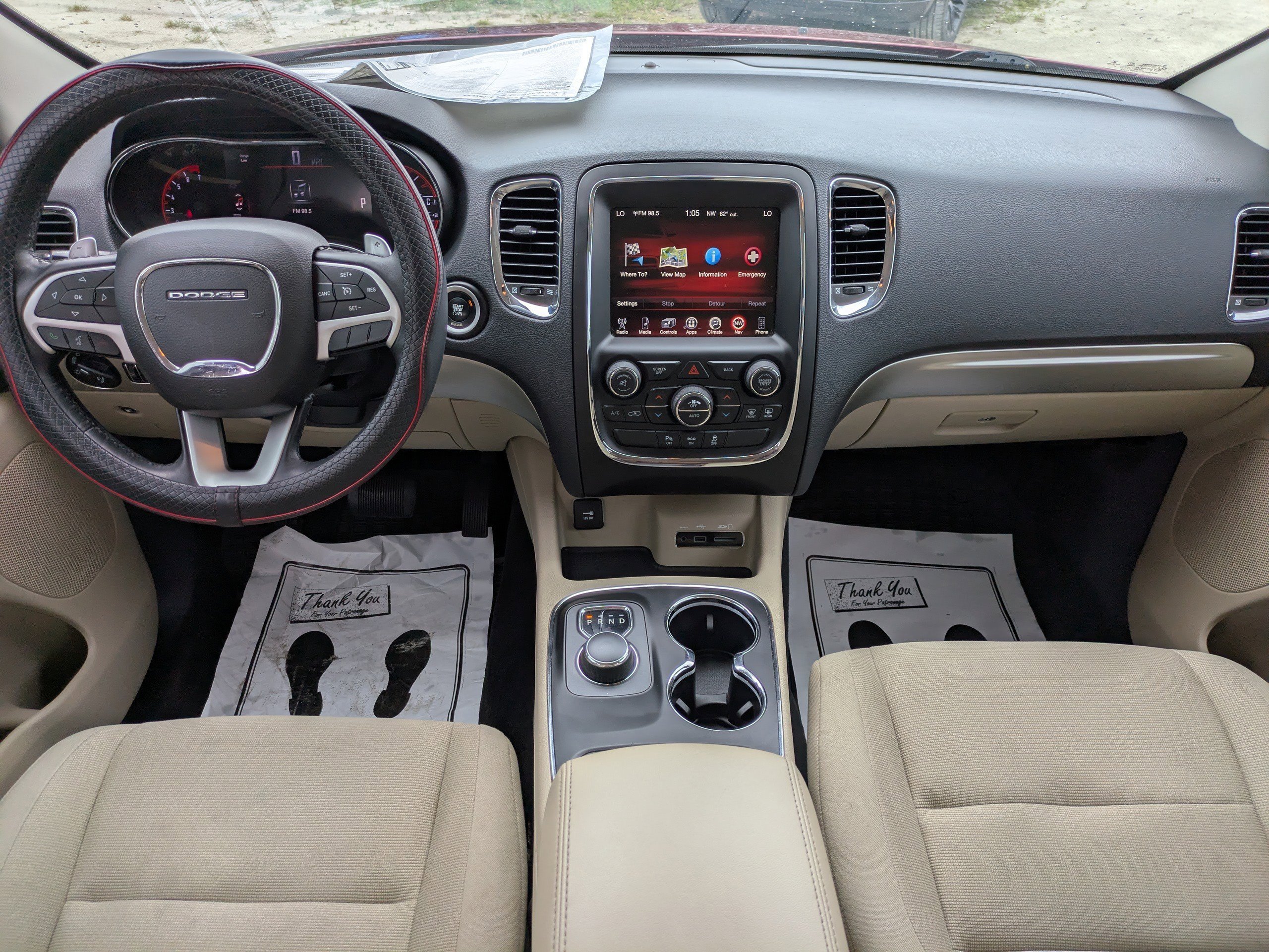Used 2015 Deep Cherry Red Crystal Pearlcoat Dodge SXT image 12