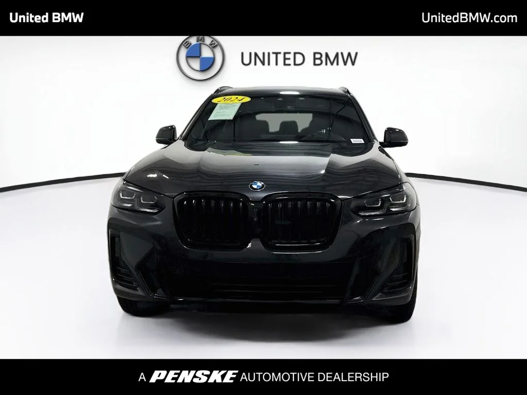 Certified Used 2024 Dark Graphite BMW xDrive30i image 2