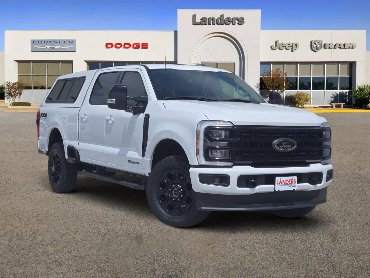 Used 2023 OXFORD WHITE Ford LARIAT image 1