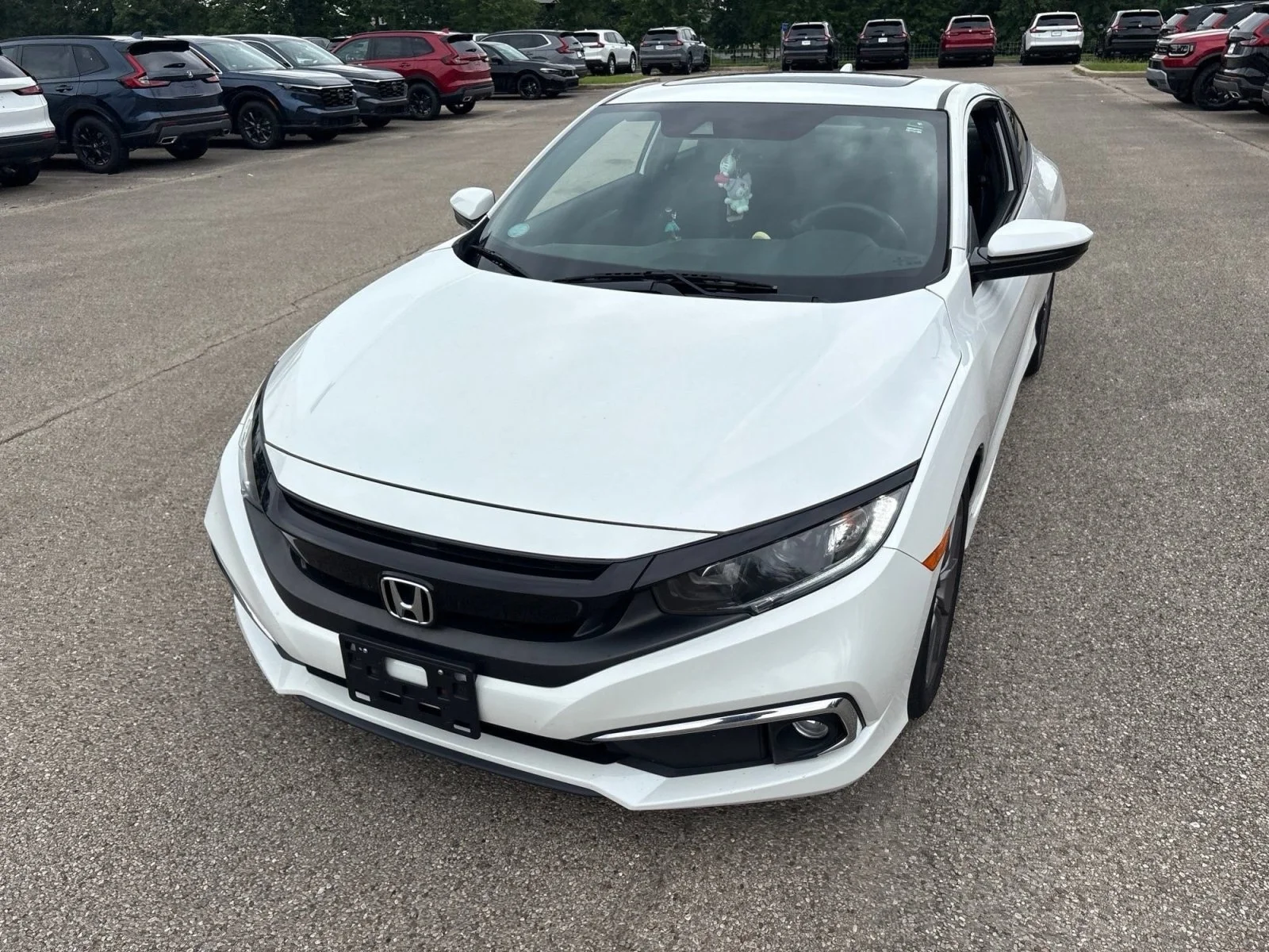 Used 2019 Platinum White Pearl Honda EX image 5