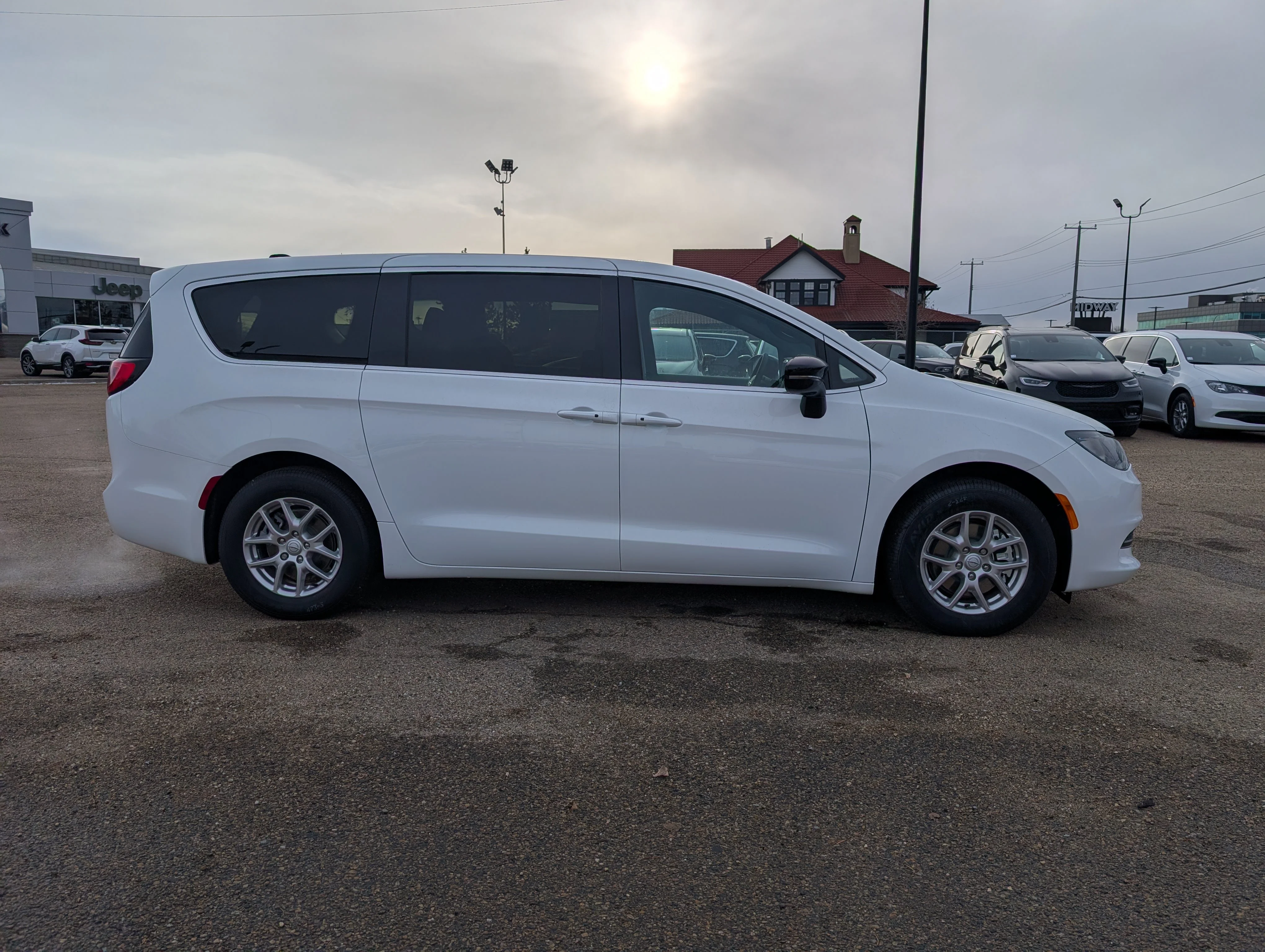 New 2026 Bright White Chrysler SXT image 8