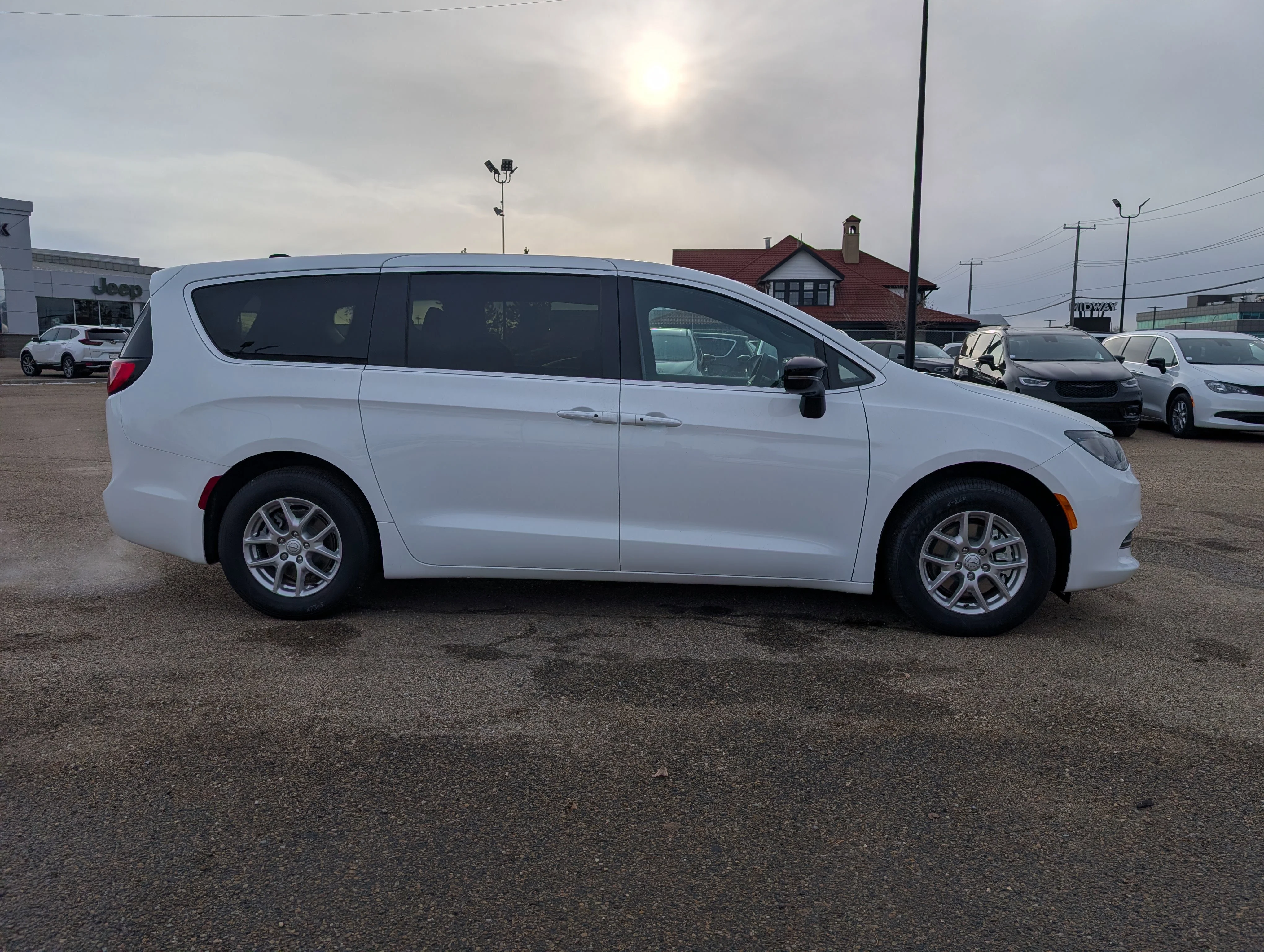 New 2026 Bright White Chrysler SXT image 8