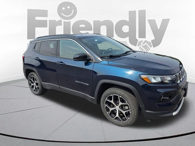 Used 2024 Blue Jeep Limited image 3