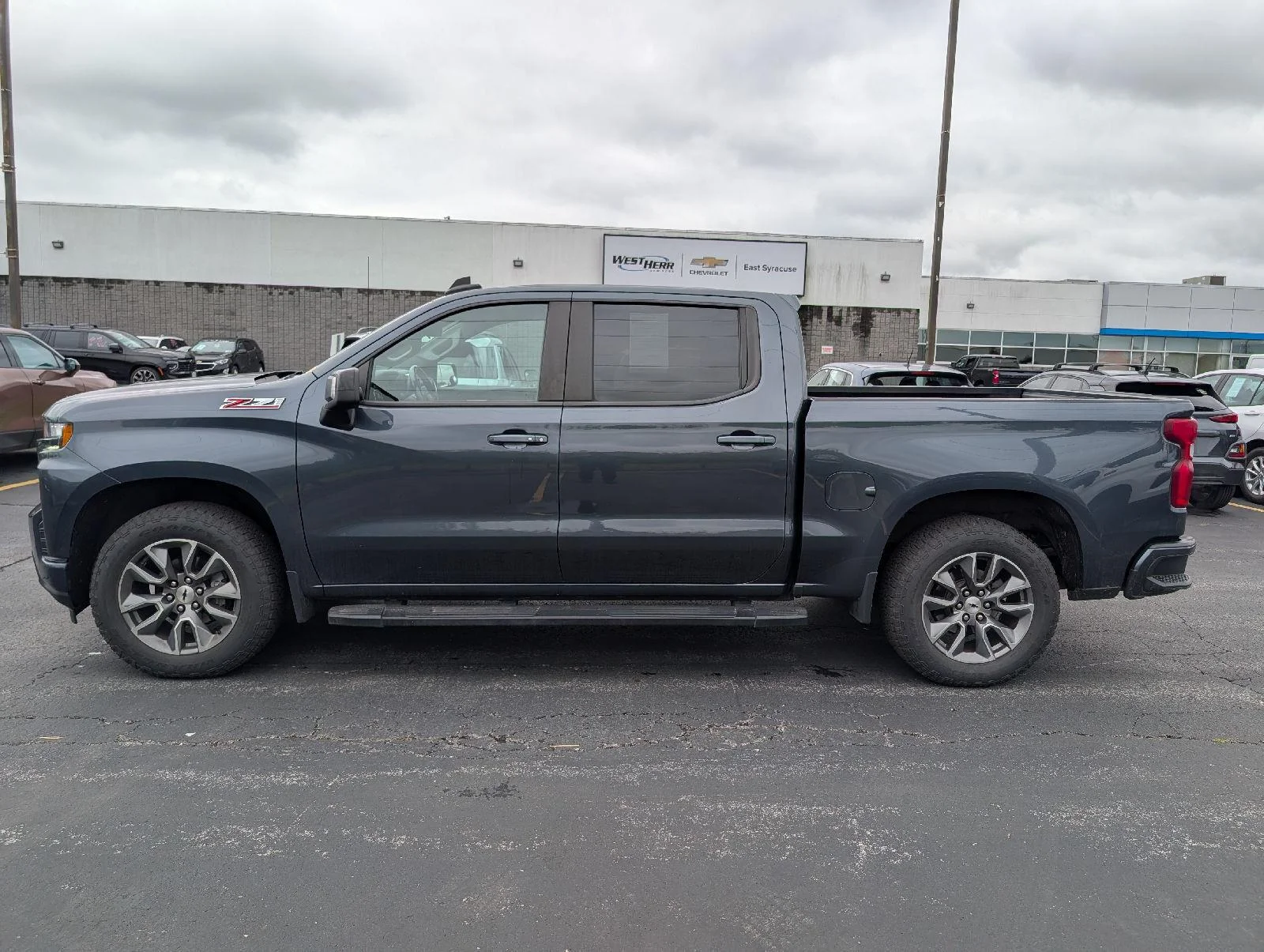 Used 2021 Shadow Gray Metallic Chevrolet RST image 5