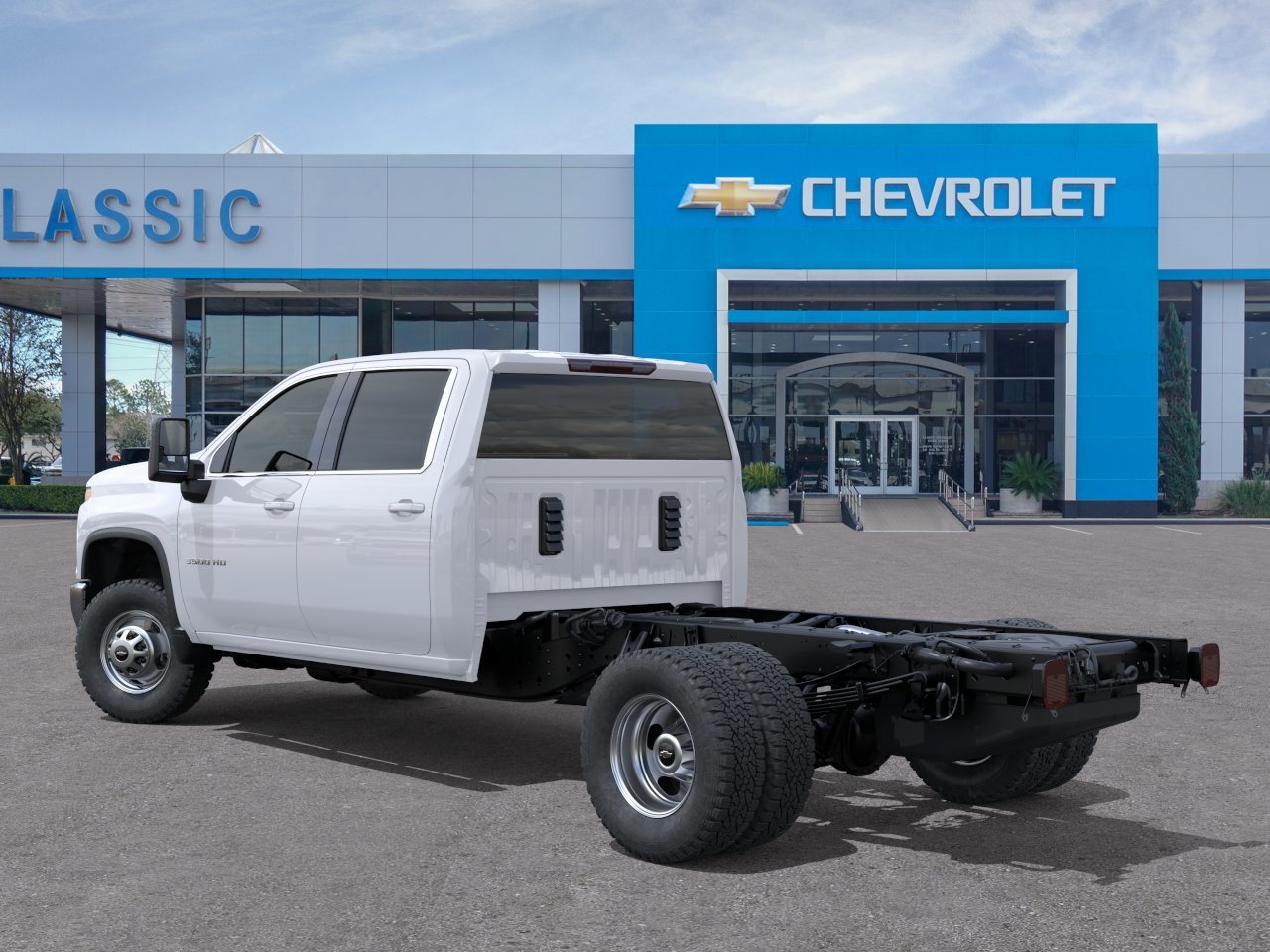 New 2026 Summit White Chevrolet Work Truck image 3