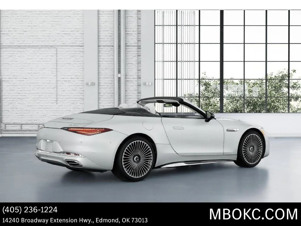 New 2026 MANUFAKTUR moonlight white magno (White Ambiance) Mercedes-Benz Maybach SL 680 image 65