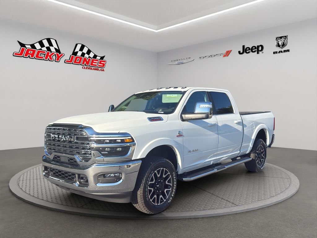 New 2026 Bright White Clearcoat RAM Longhorn image 2