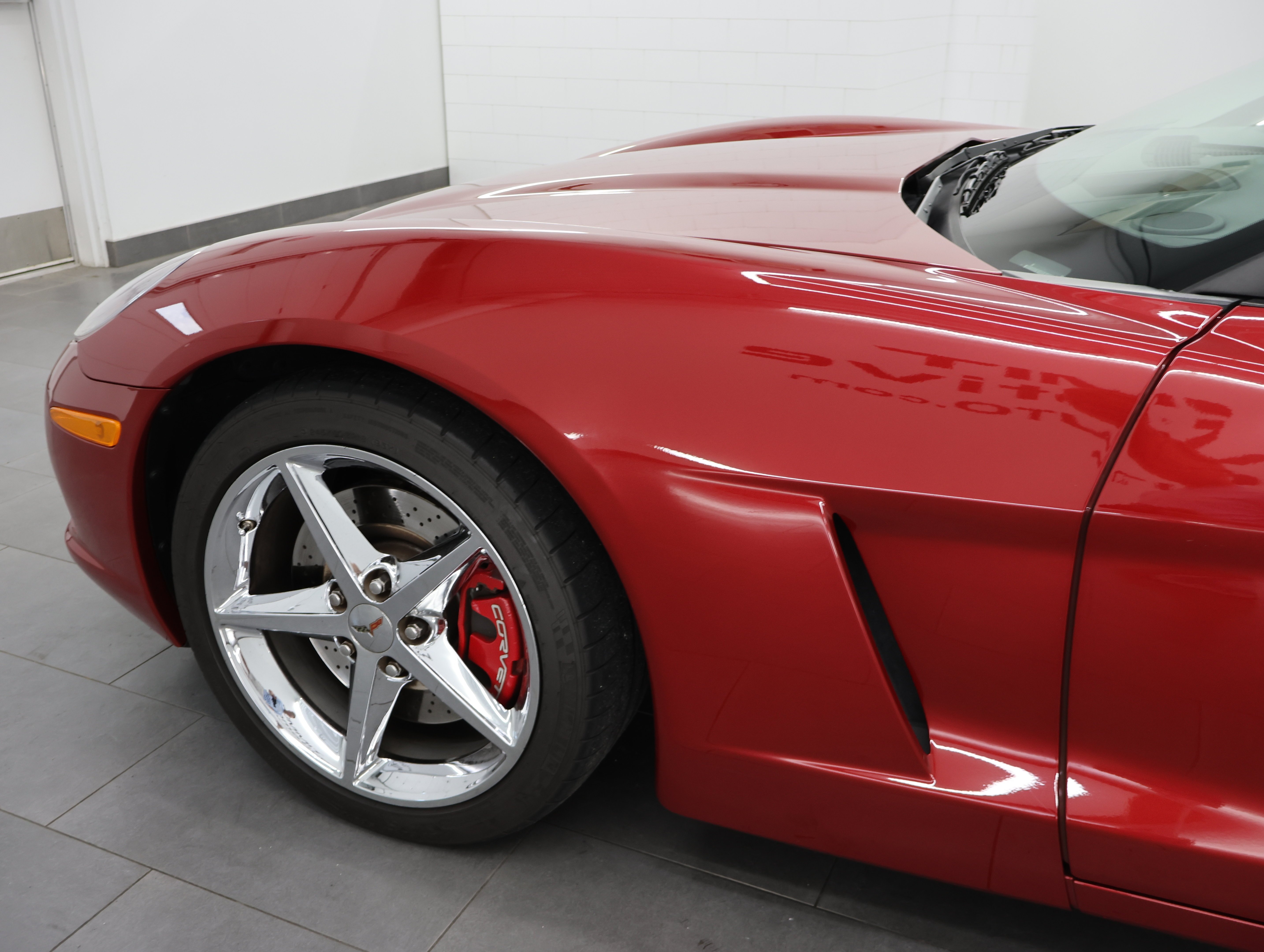 Used 2012 Crystal Red Tintcoat Chevrolet LT Convertible: 3LT-AUTO-POWER CONVERTIBLE TOP-HEATED BLACK/RED LEATHER-NEW TIRES image 27