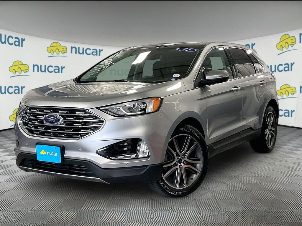 Used 2021 Silver Ford Titanium image 3