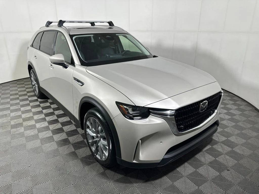 New 2026 Platinum Quartz Metallic Mazda 3.3 Turbo Preferred AWD image 1