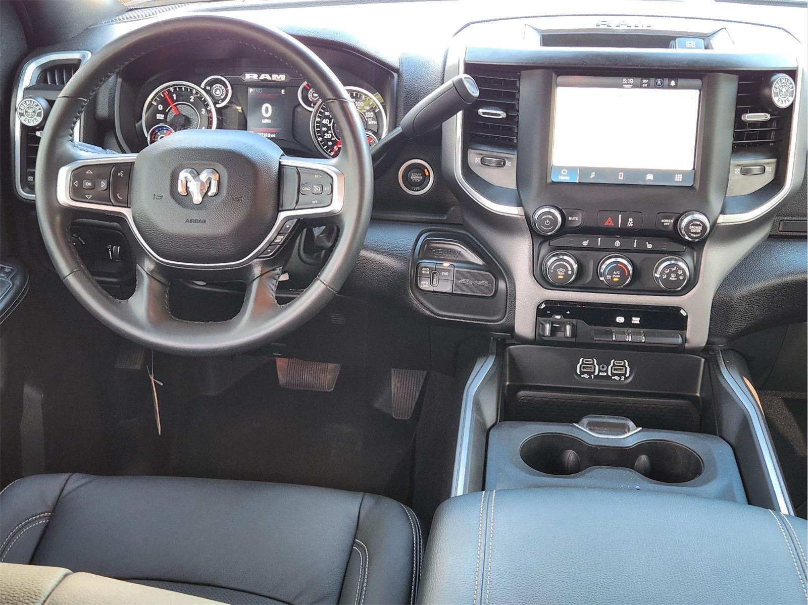 Used 2024 Billet Silver Metallic Clearcoat Ram Big Horn image 26