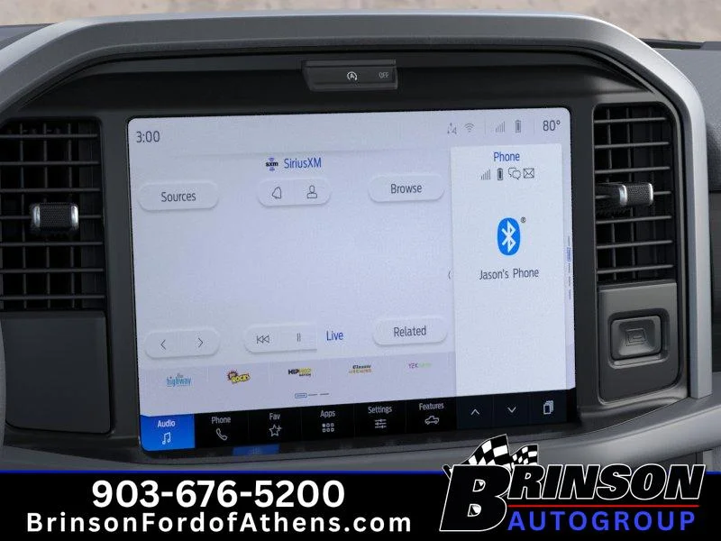 New 2026 Agate Black Metallic Ford XLT image 14