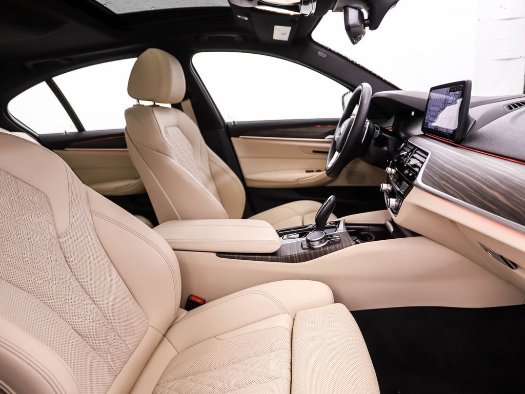 Certified Used 2023 Red Metallic BMW 530i xDrive image 30