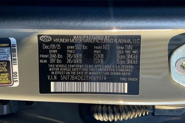 Used 2026 Gray Hyundai SEL image 22