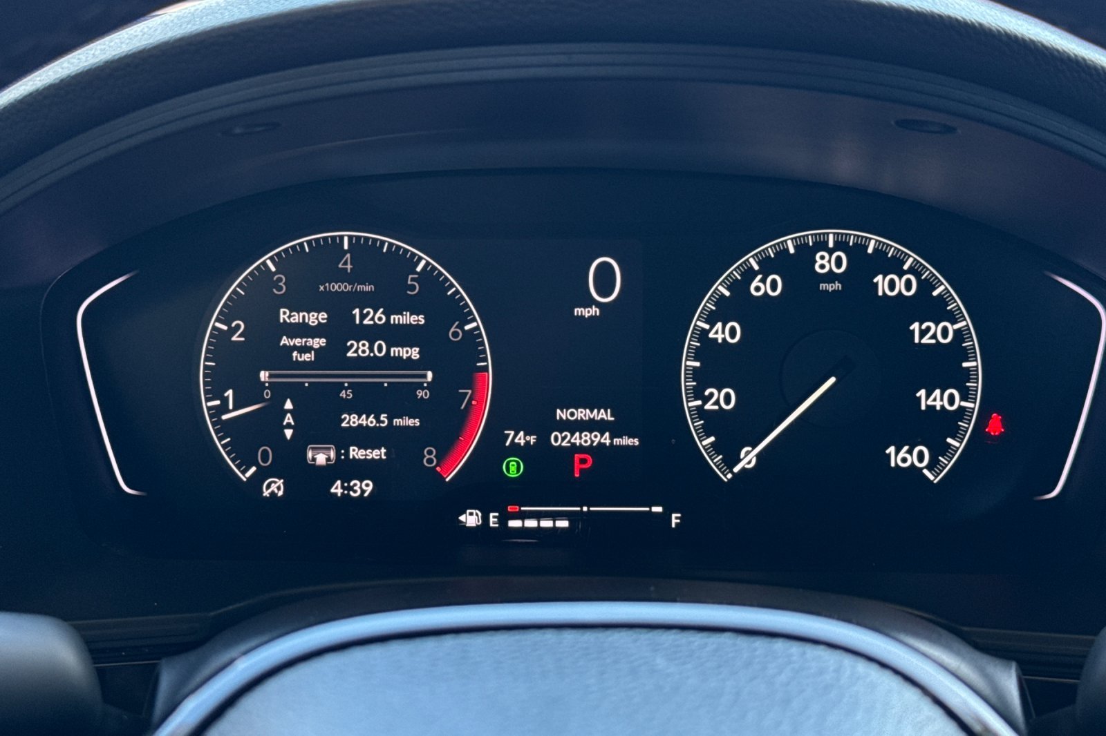 Certified Used 2025 Meteorite Gray Metallic Honda 4D SPORT image 23