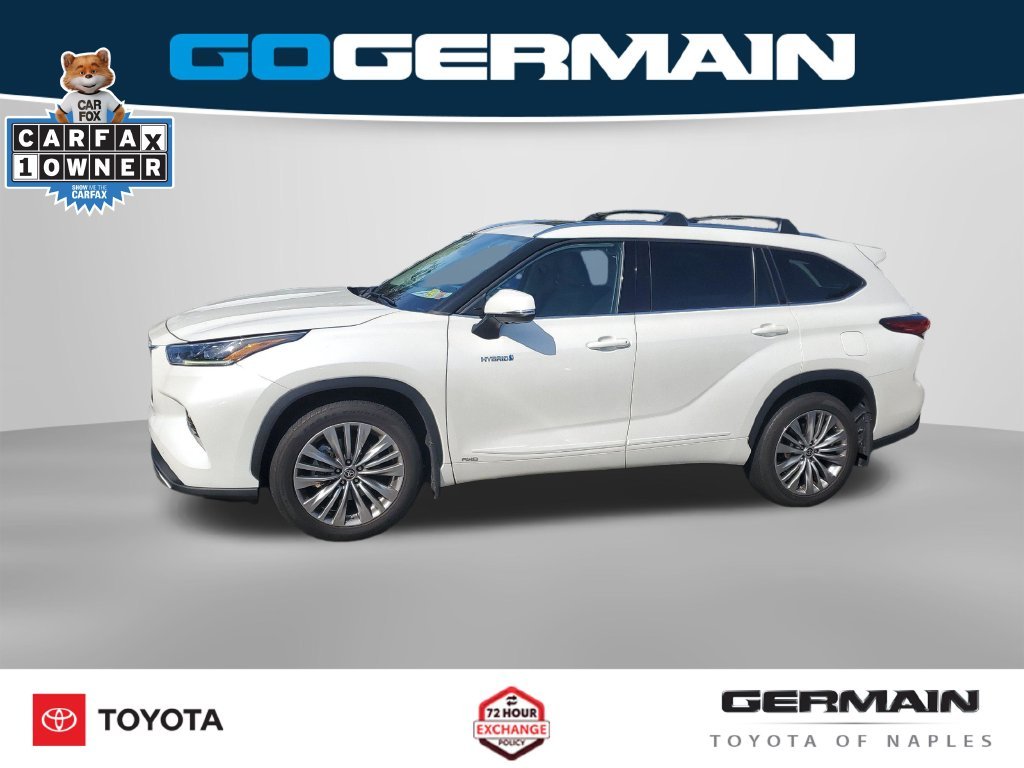 Certified Used 2021 White Toyota Platinum image 13