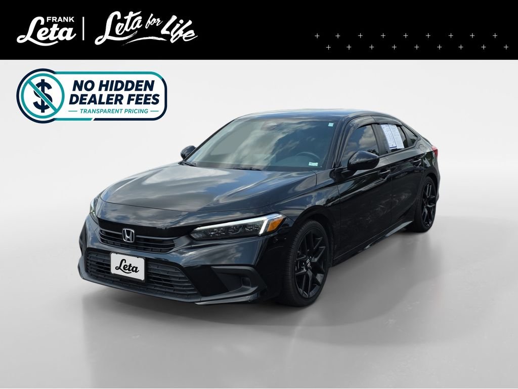 Used 2024 Crystal Black Pearl Honda Sport image 1