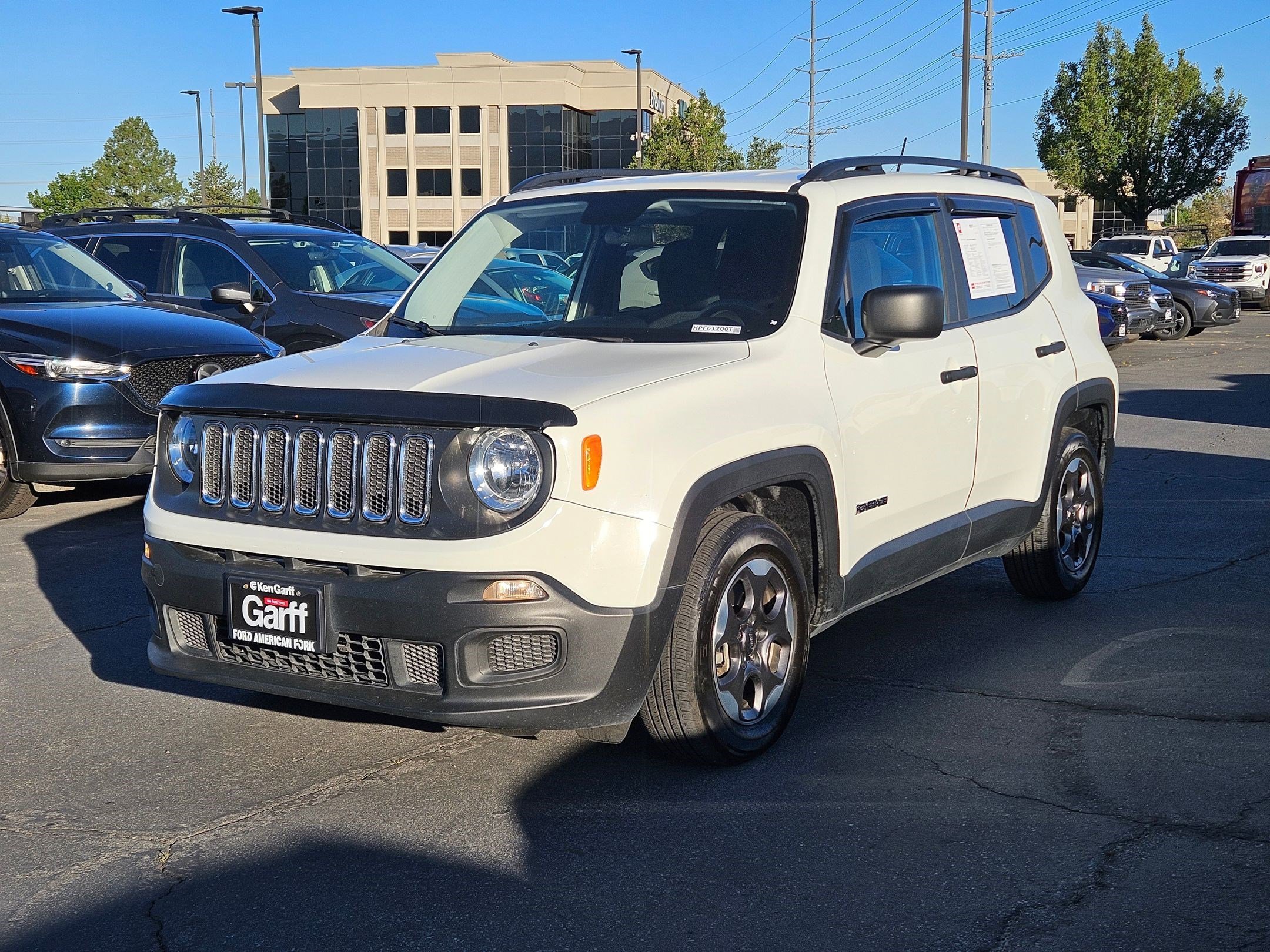 Used 2017 Alpine White Jeep Sport image 19