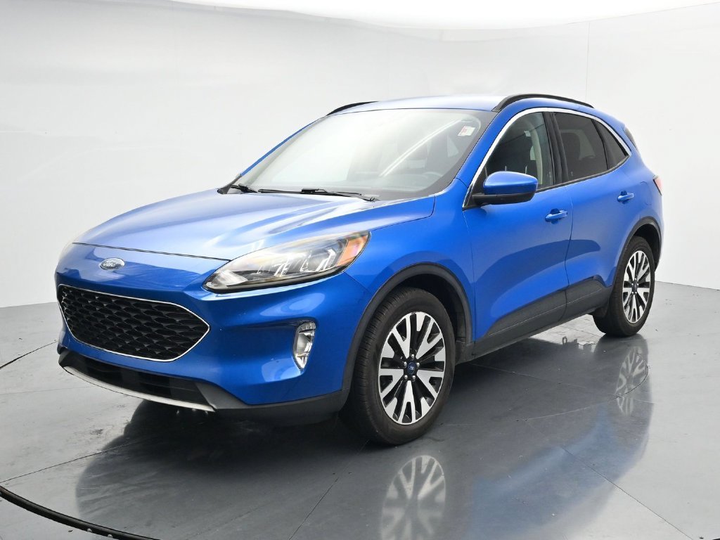 Used 2020 Blue Ford SEL image 4