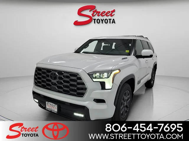 New 2026 Toyota Sequoia Platinum PLT HYBRID 4WD