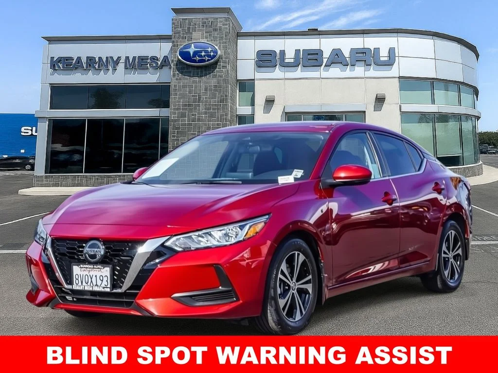 Used 2021 Red Nissan SV image 3
