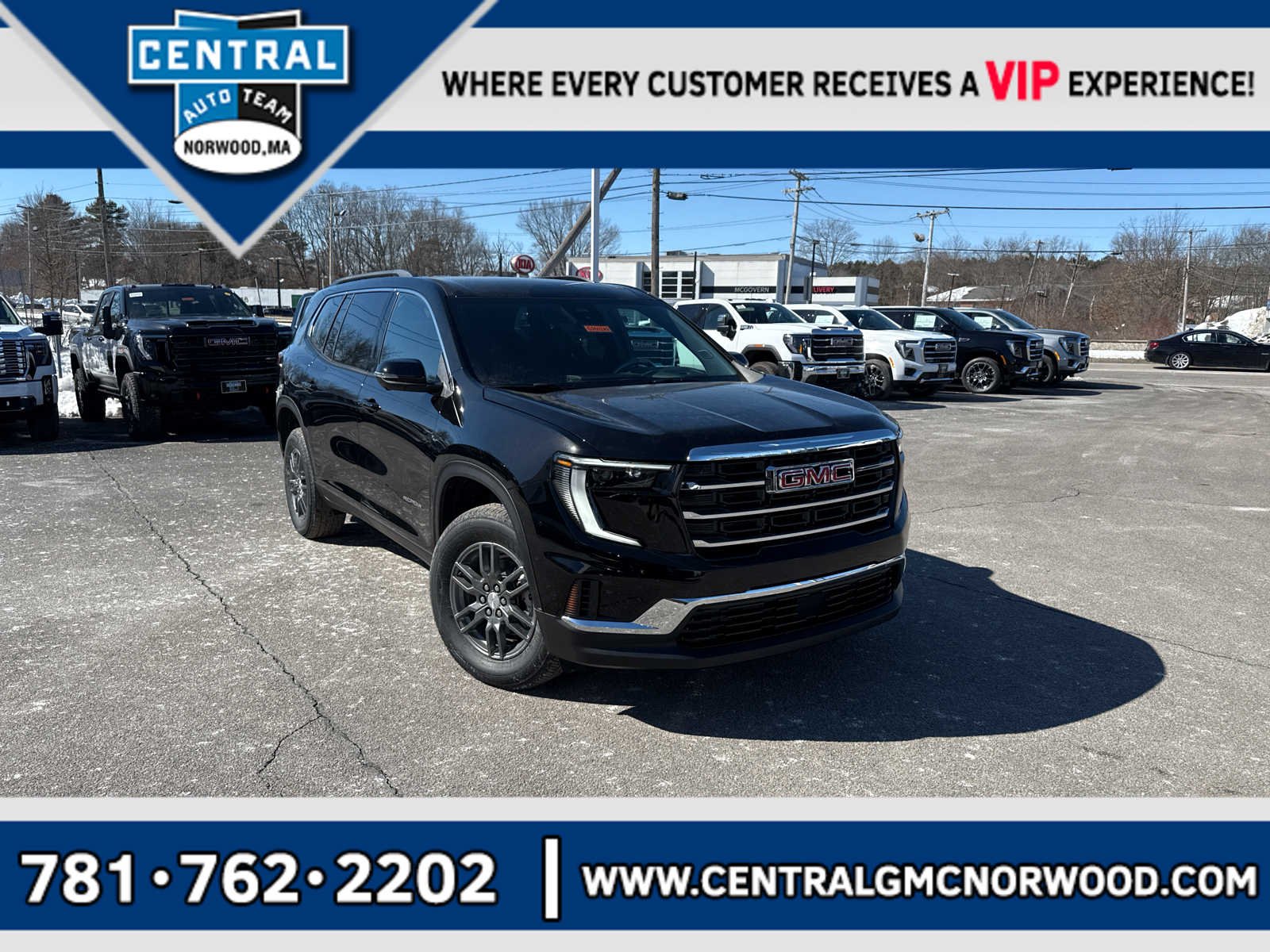 Black (Ebony Twilight Metallic) 2026 GMC Acadia Elevation AWD SUV / Crossover Four-Wheel Drive