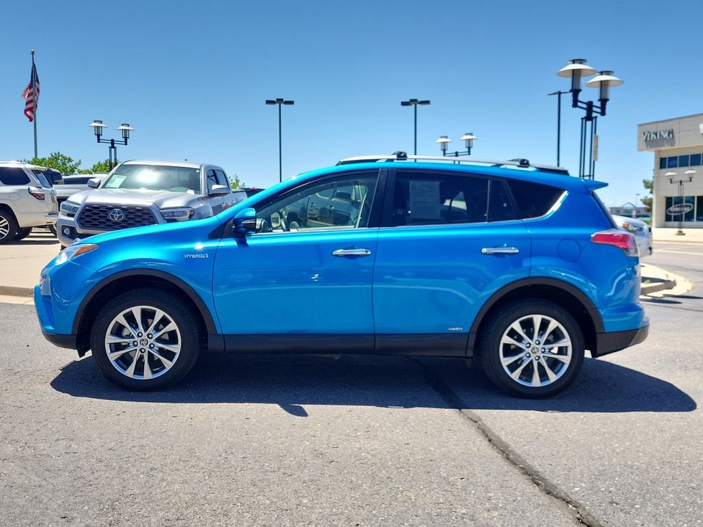 Used 2018 Blue Toyota Limited image 7