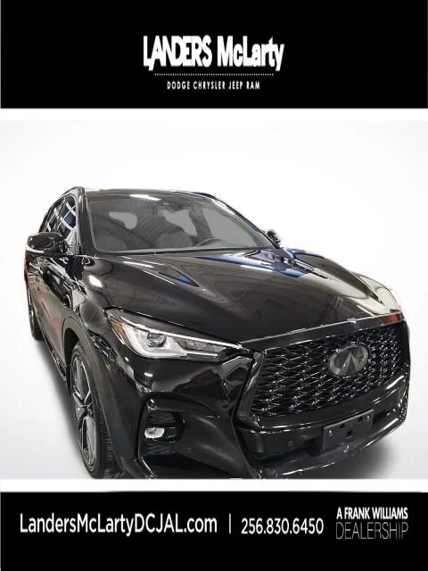 Used 2023 Black INFINITI SPORT image 1