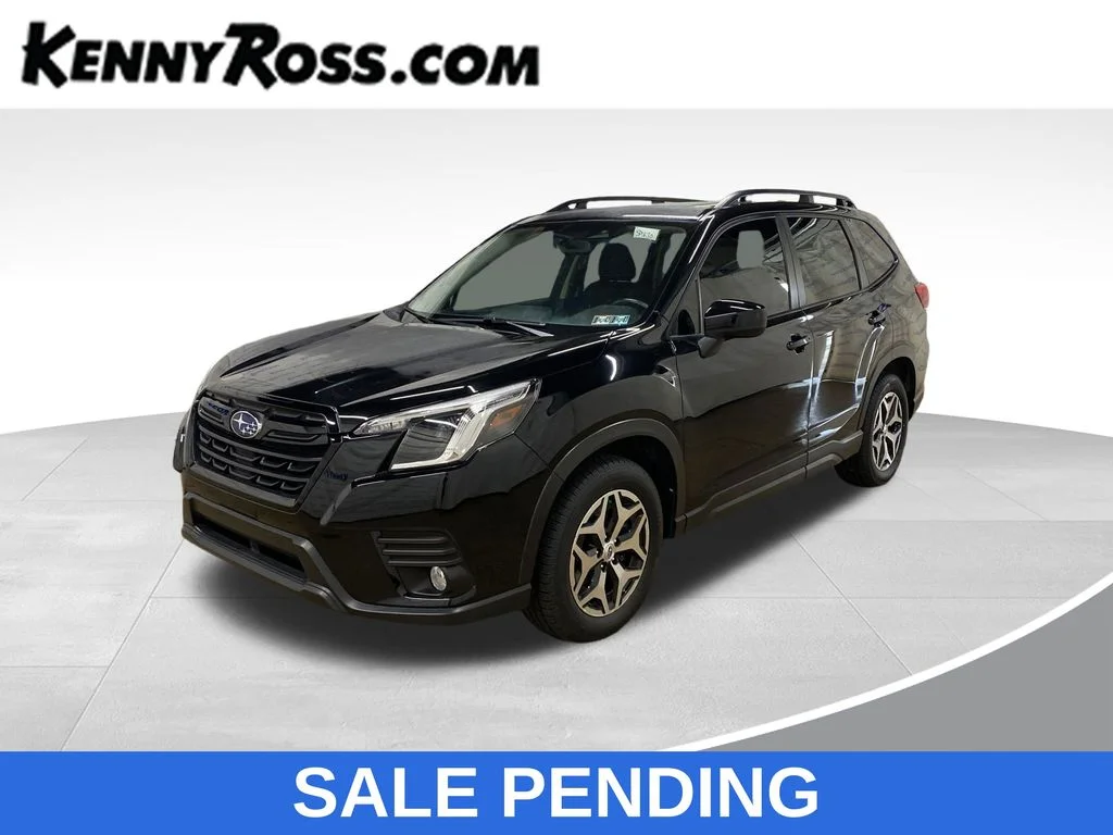 Certified Used 2022 Black Subaru Premium image 1