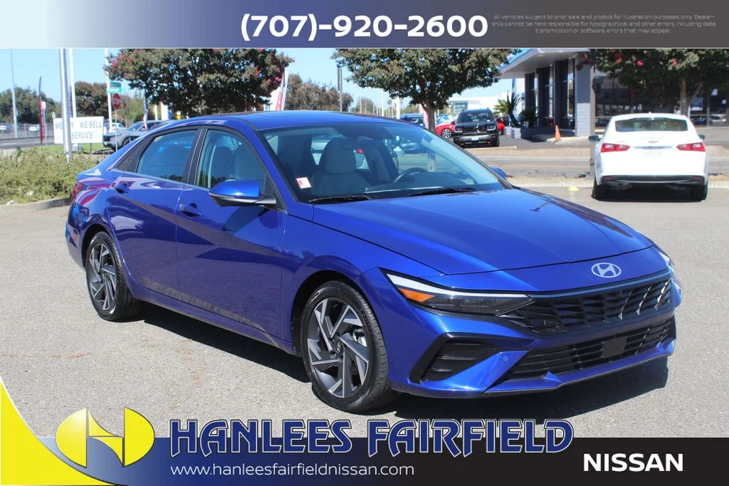 Used 2024 Blue Hyundai Limited image 5