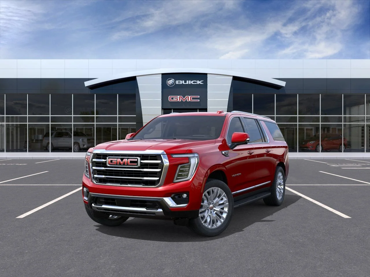 New 2026 Volcanic Red Tintcoat GMC Elevation image 8