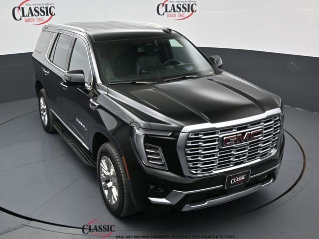 Onyx Black 2025 GMC Yukon Denali 4WD SUV / Crossover Four-Wheel Drive
