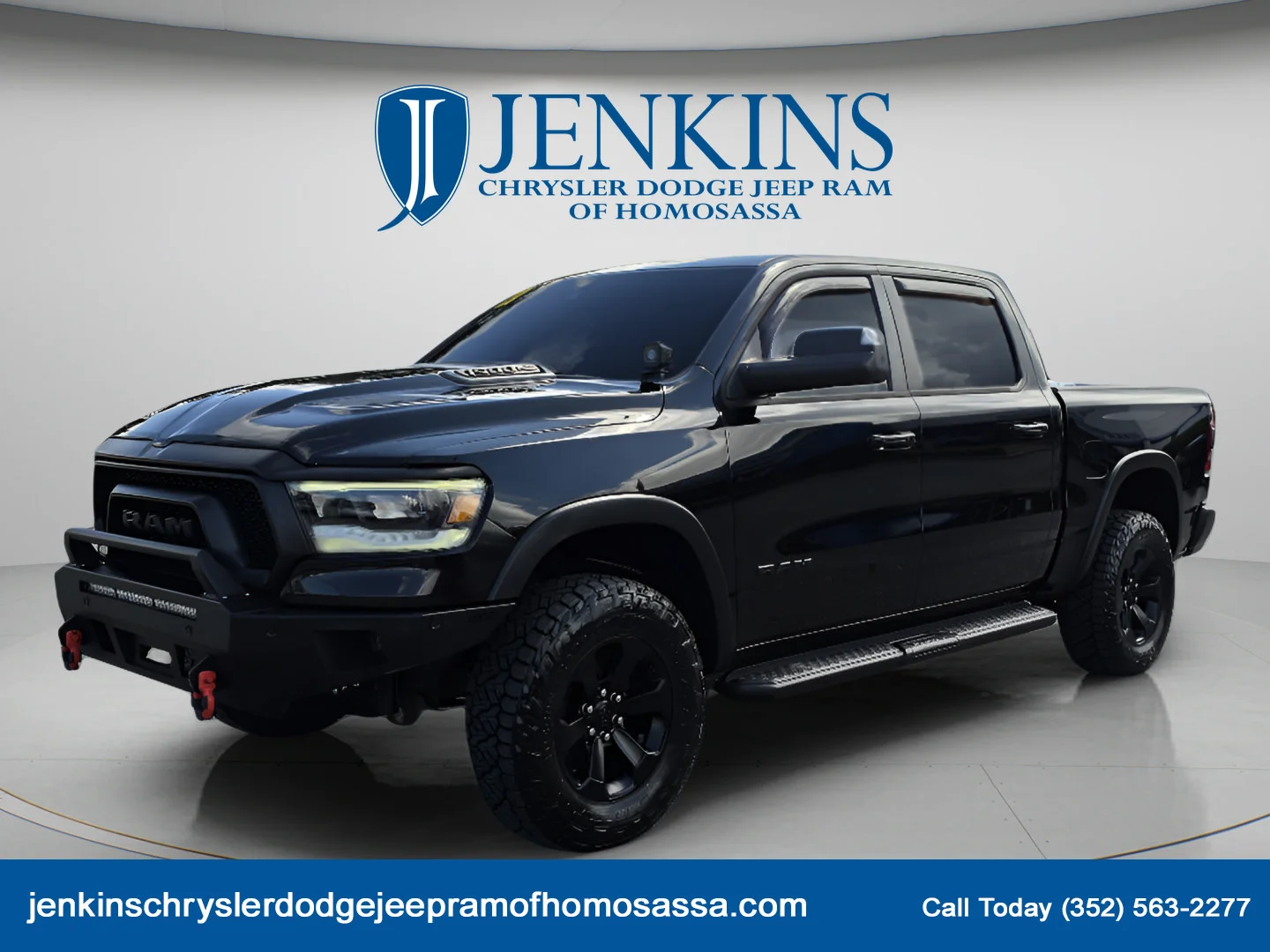 Used 2021 Diamond Black Crystal Pearlcoat Ram Rebel image 10