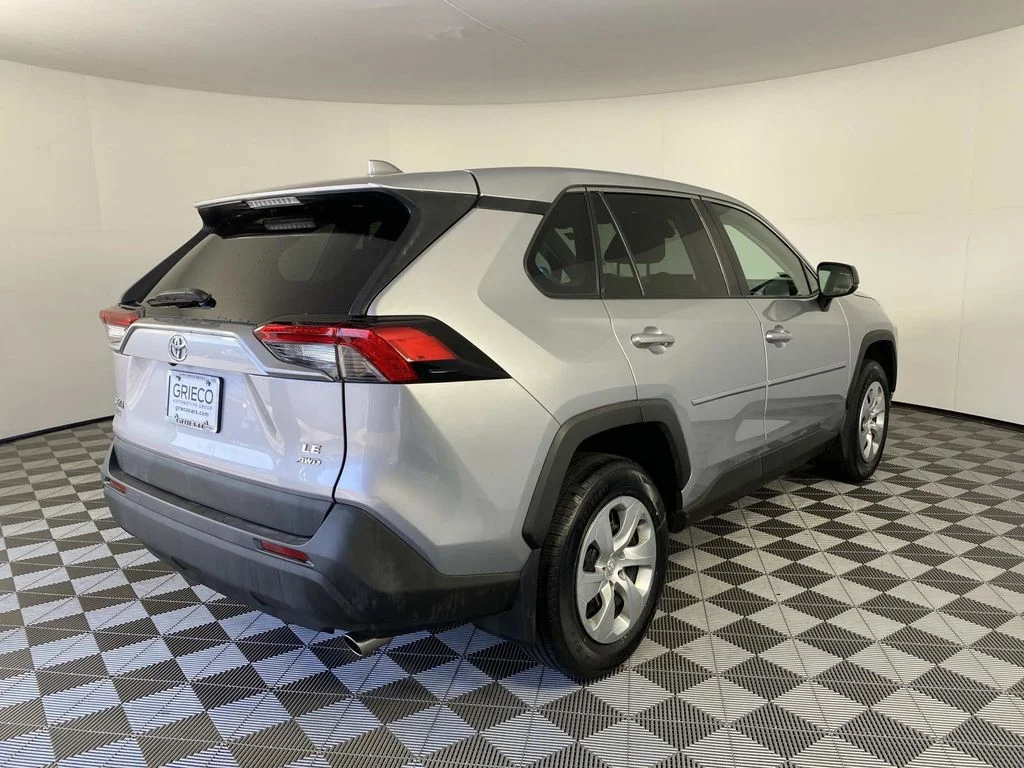 Used 2022 Silver Sky Metallic Toyota LE image 9