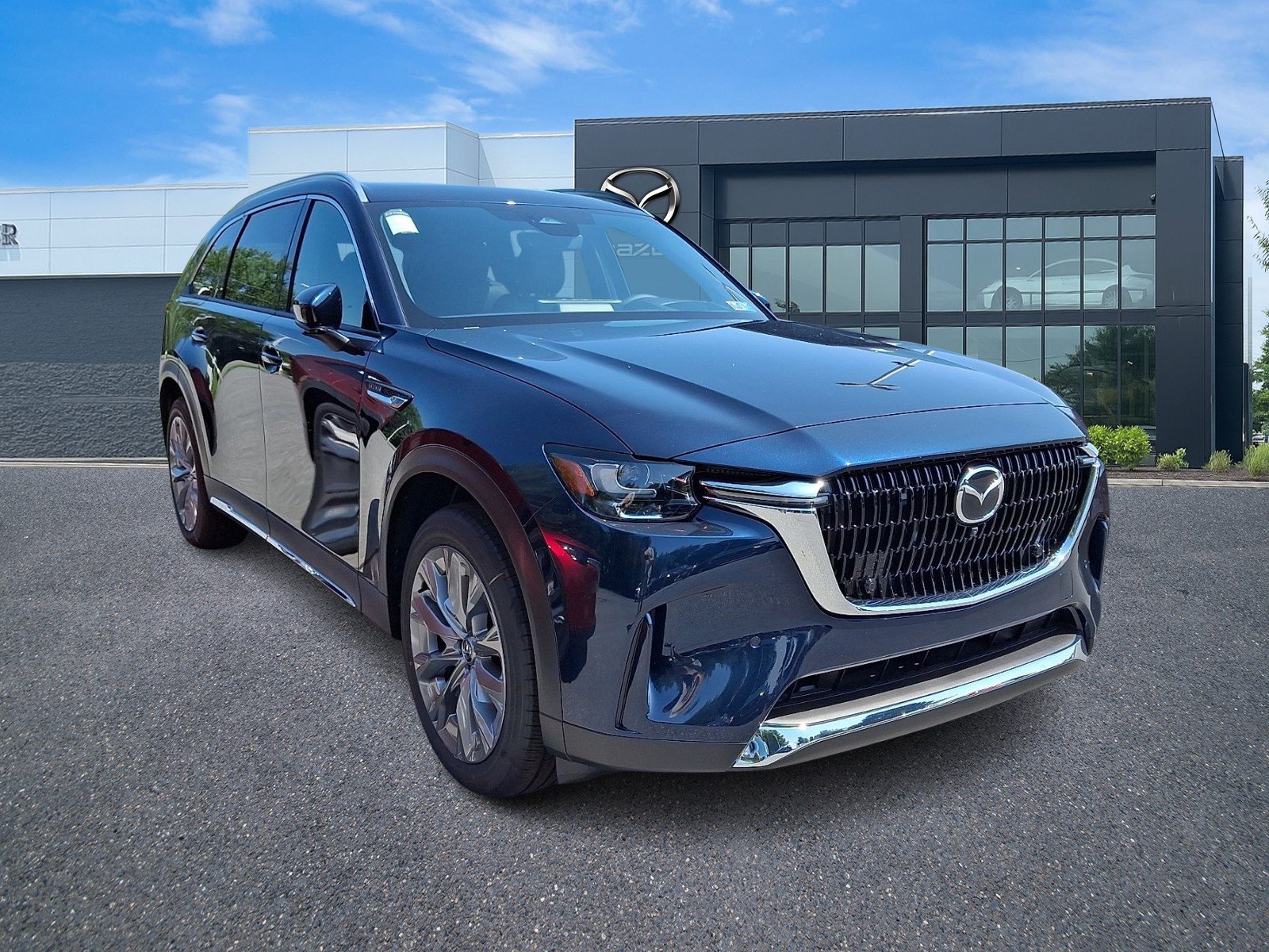 New 2026 Deep Crystal Blue Mica Mazda Premium Plus image 1