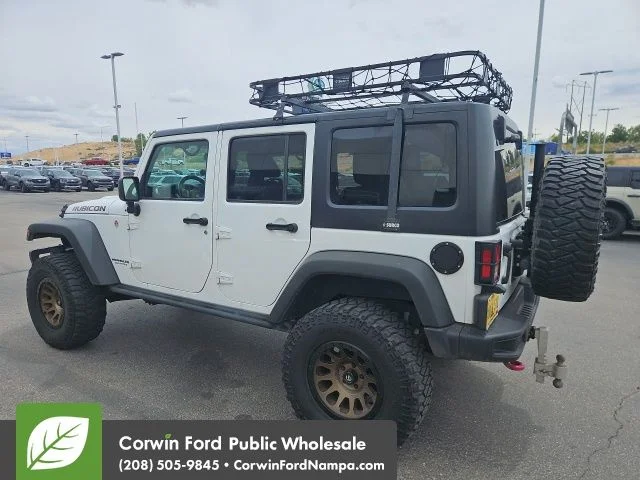 Used 2016 White Jeep Unlimited Rubicon image 7