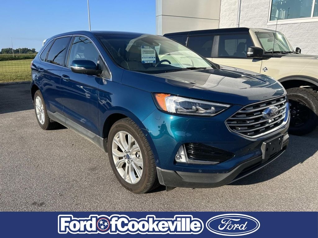 Used 2020 Green Metallic Ford Titanium image 2