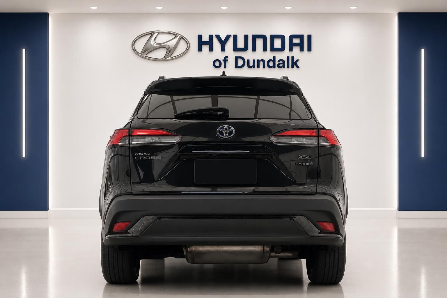 Used 2023 Black Toyota Hybrid XSE image 6