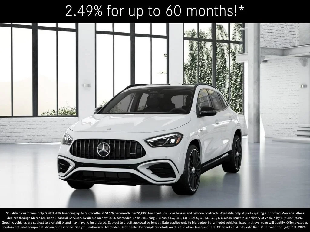 New 2026 Polar White Mercedes-Benz AMG® GLA 35 4MATIC SUV image 83
