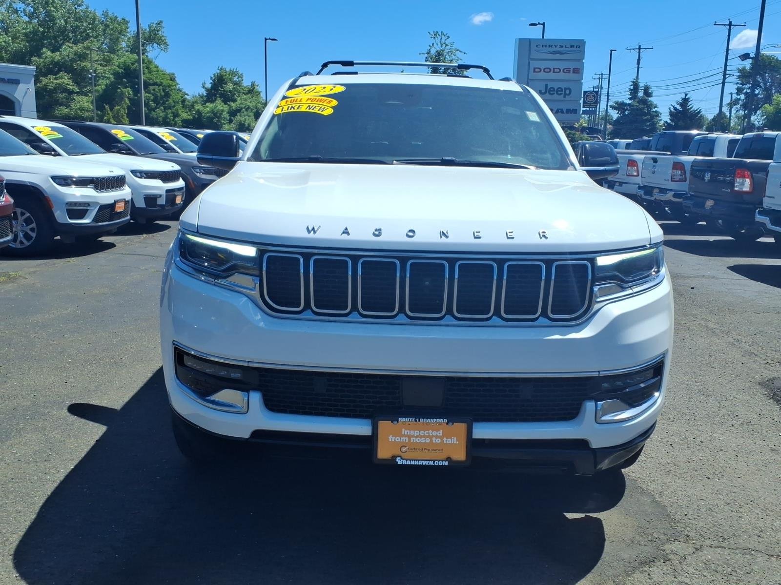 Certified Used 2023 White Jeep Base image 2