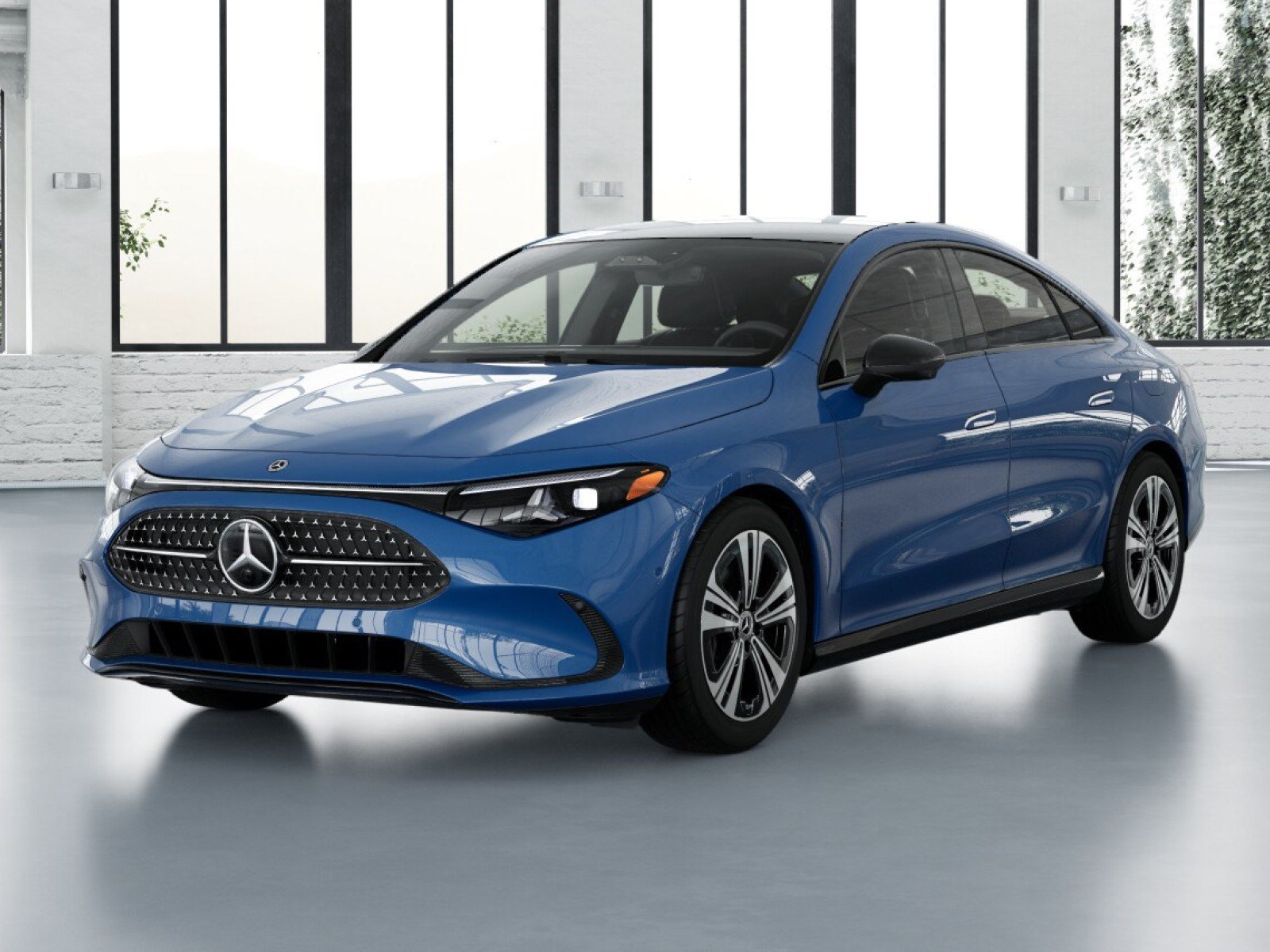 New 2027 Sky Blue Metallic Mercedes-Benz CLA 220 4D Sedan image 2