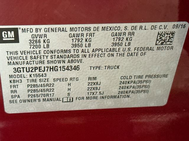 Used 2017 CRIMSON RED TINTCOAT GMC Denali image 34