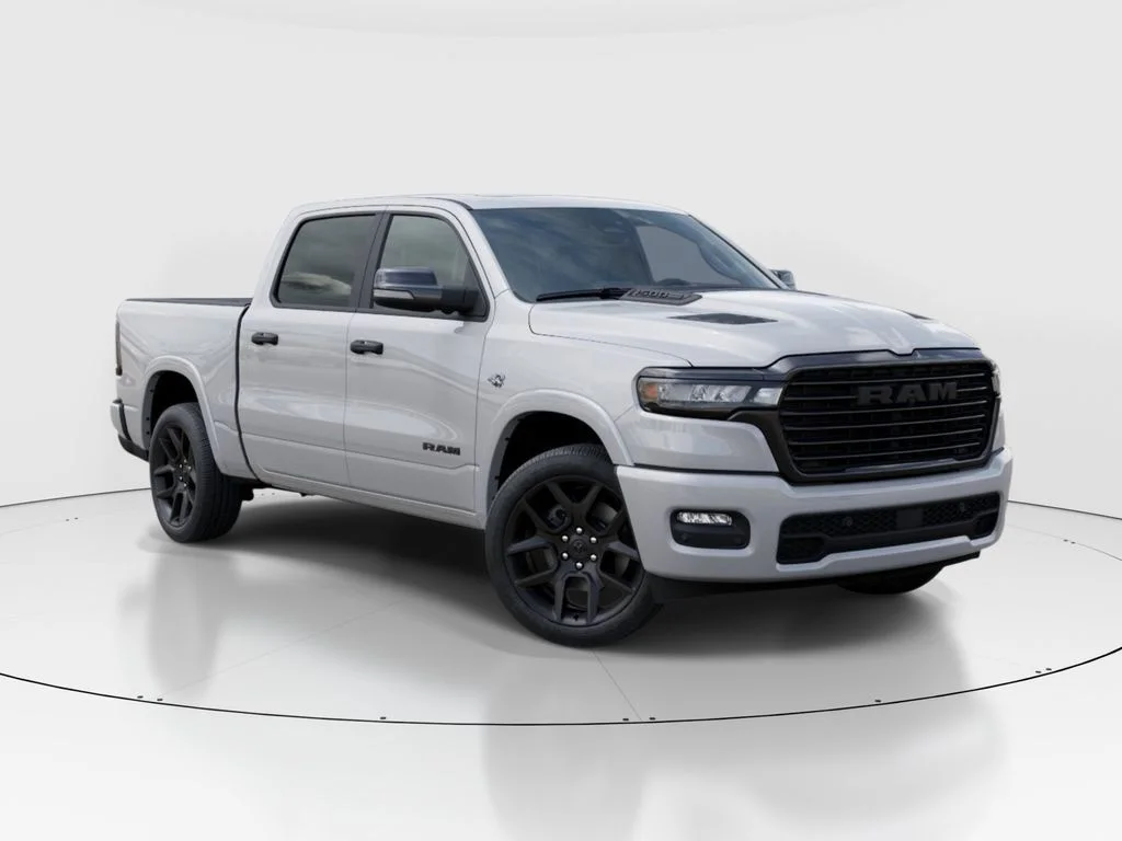 New 2026 Ivory White Tri-Coat Pearl-Coat Exterior Paint RAM Laramie image 6