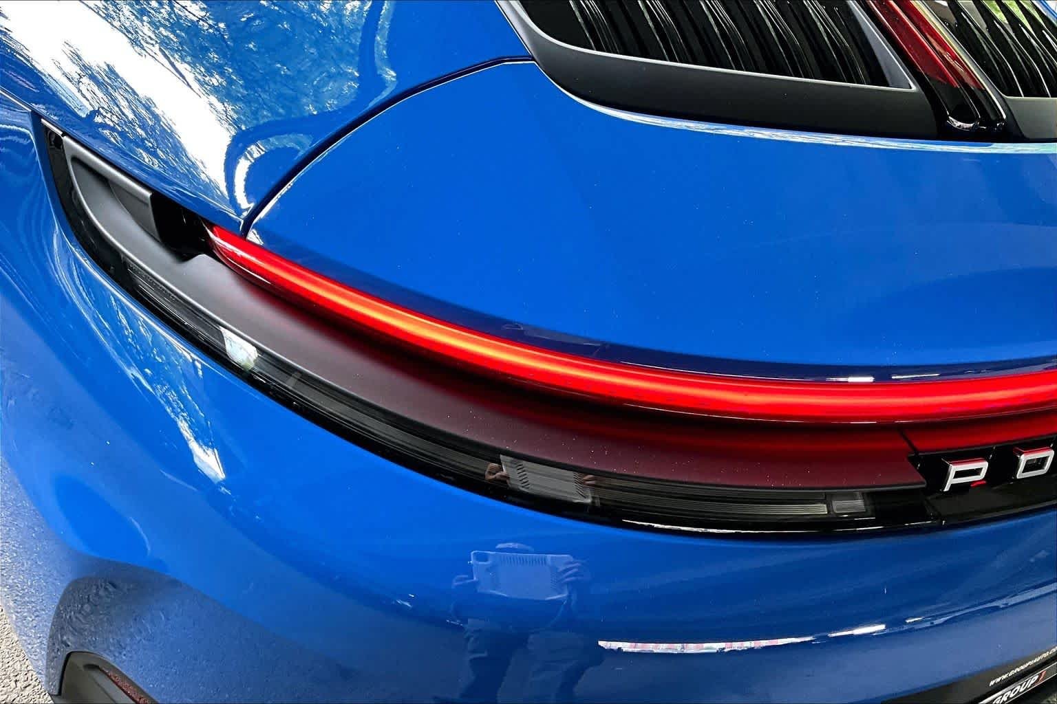 Used 2025 Lugano Blue Porsche Carrera image 28
