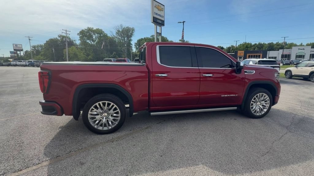 Used 2024 Volcanic Red Tintcoat GMC Denali image 9