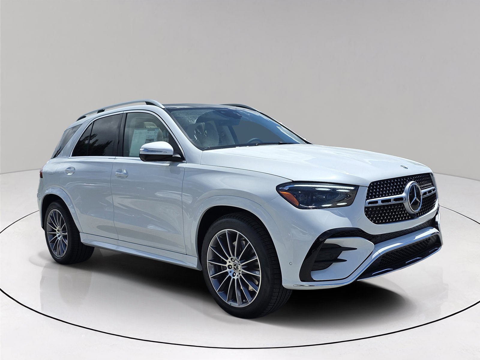 New 2026 MANUFAKTUR Moonlight White Metallic Mercedes-Benz GLE 350 image 27